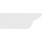 Ekena Millwork Standard Crestline Architectural Grade PVC Rafter Tail, 5"W X 6"H X 16"L RFTP05X06X16CRE - alternate 2